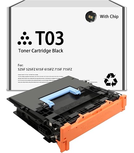 Amazon.com: T03 Toner Cartridge Compatible with Canon T03 Black